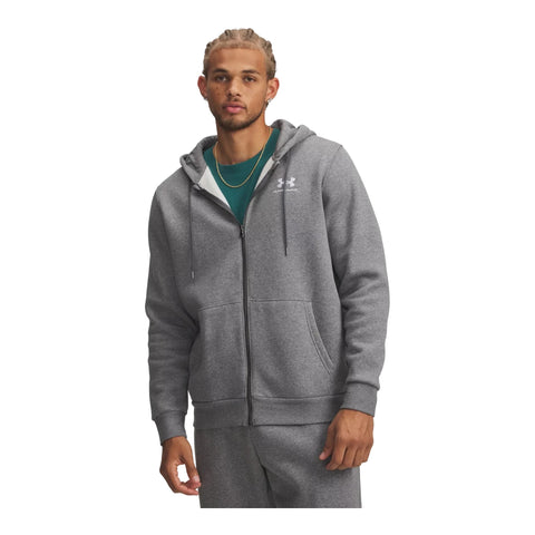 Icon Fleece FZ Hood Pitch Gray | Medium Heather