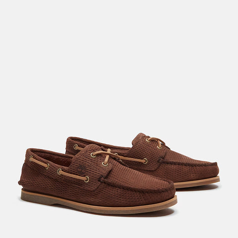 Classic bootschoen donkerbruin