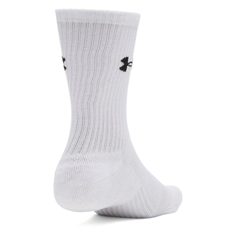 UA Performance Cotton 3P Crw Wit