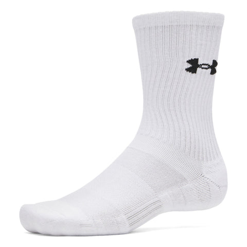 UA Performance Cotton 3P Crw Wit