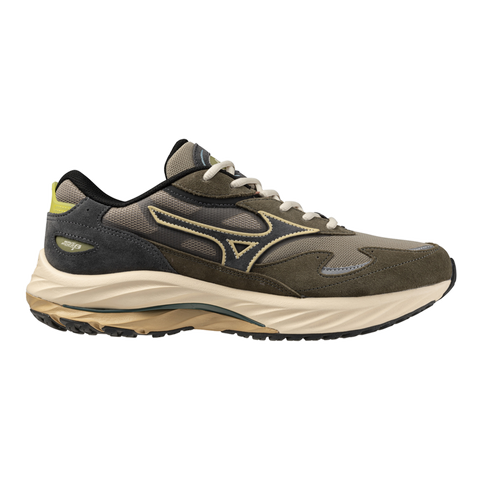 Wave Rider β Vintage Khaki | Black Sand