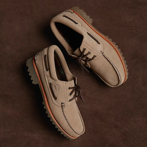 Authentic Boat Shoe Taupe