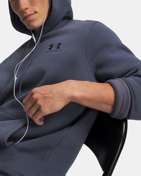 Icon Fleece Hoodie Downpour Gray