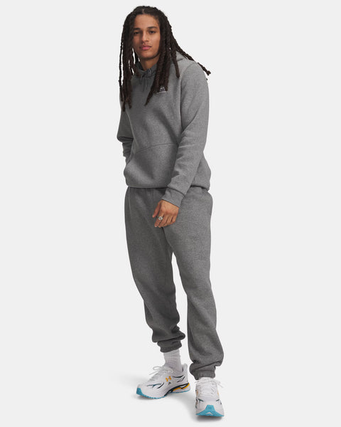 UA Icon Fleece Jogger Pitch Gray | Medium Heather