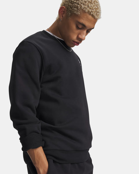 Icon Fleece Crew Black