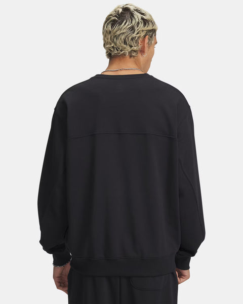 UA Rival LW Crew Zwart