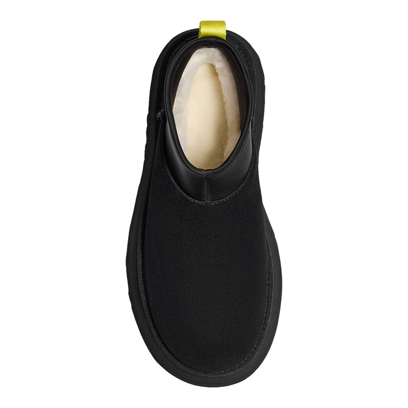 Combinatie van suède en neopreen