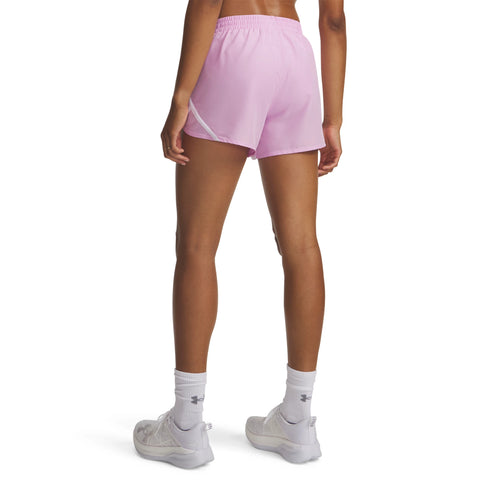 Fly By 3'' Shorts Pink Dawn | White