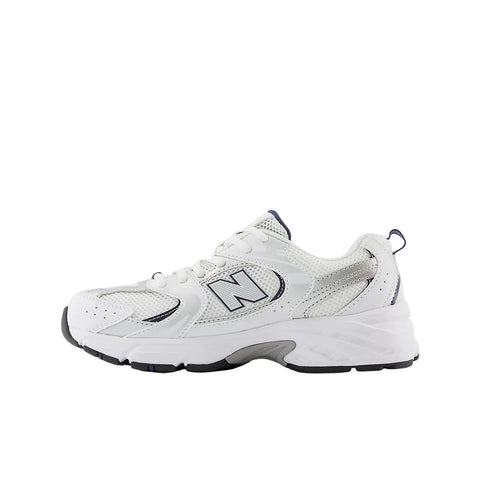 New Balance 530 Wit Marineblauw Zilver GR530SB1