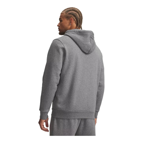 Icon Fleece FZ Hood Pitch Gray | Medium Heather