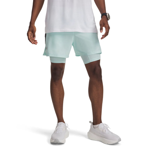 Launch 5 2-in-1 Shorts Refresh Mint | Black