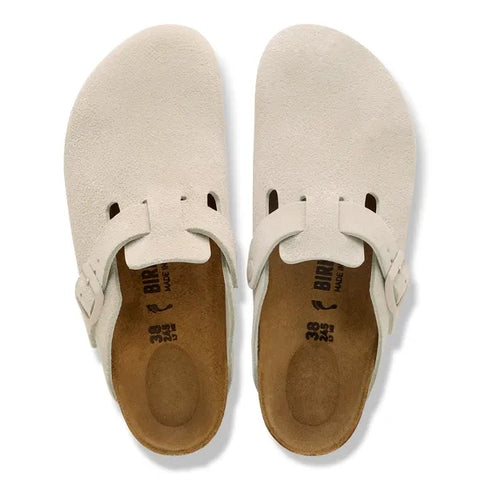 Boston Suede Leather Oyster