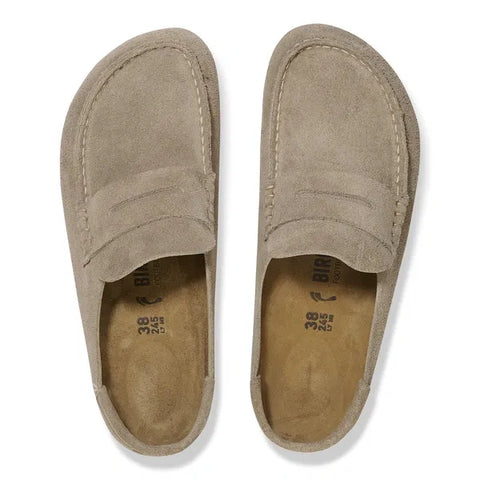 Naples Wrapped Suede Leather Taupe