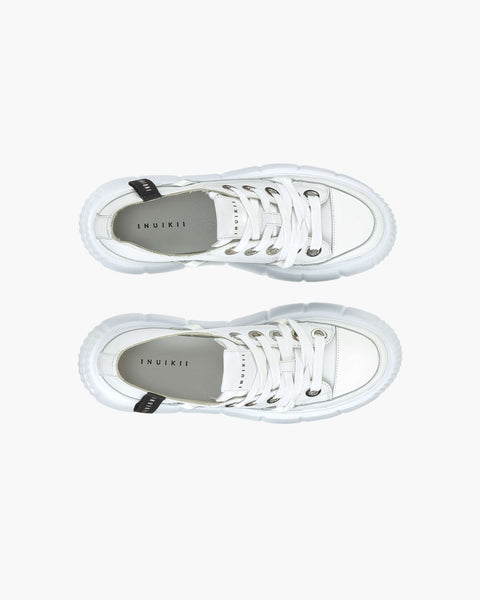 Leather Matilda Low White