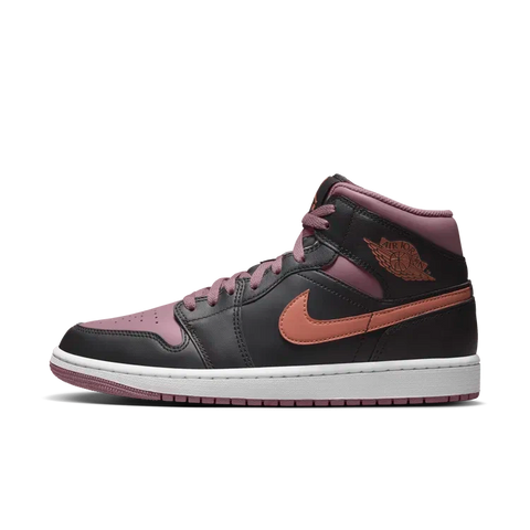 Air Jordan 1 Mid SE Zwart | Sky J Mauve