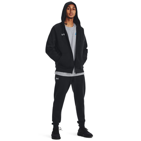 Rival Fleece FZ Hoodie Black