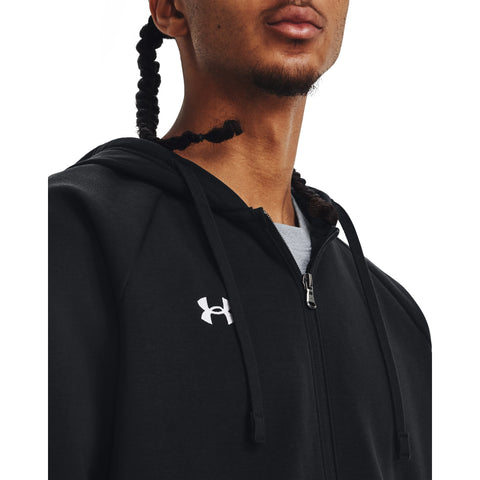 Rival Fleece FZ Hoodie Black