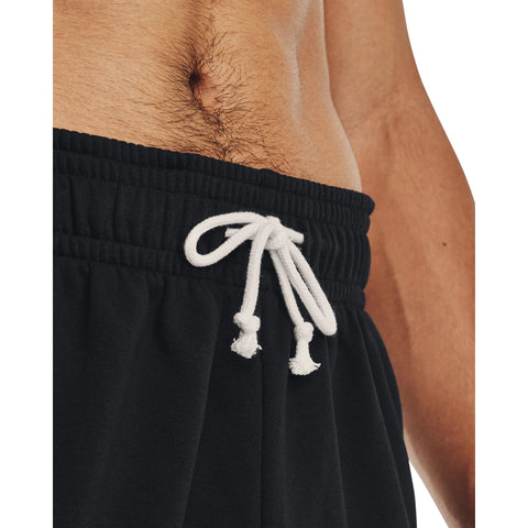 Rival Terry 6in Short Black | Onyx White