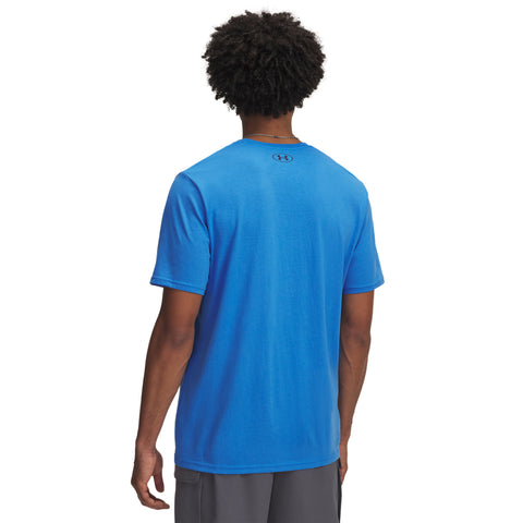 Team Issue Wordmark SS Blauw | Blue Atlantis