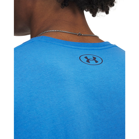 Team Issue Wordmark SS Blauw | Blue Atlantis