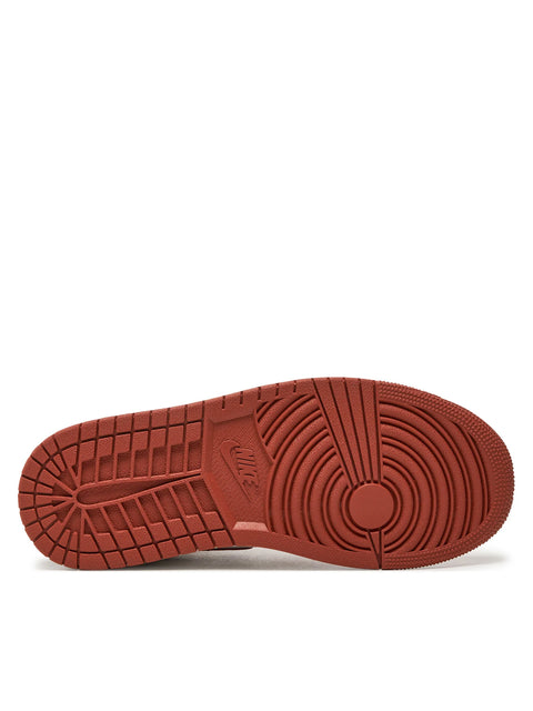 Air Jordan 1 Mid Dusty Peach | Night Maroon