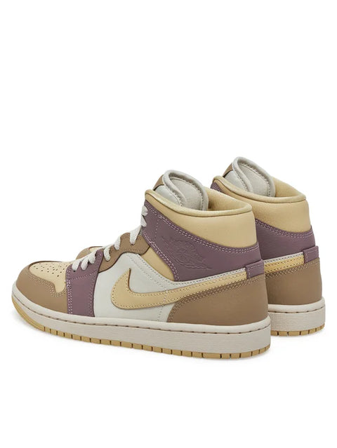 Air Jordan 1 Mid Team Gold Taupe
