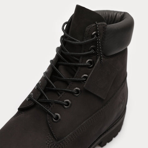 Premium 6 In Lace Waterproof Boot Black