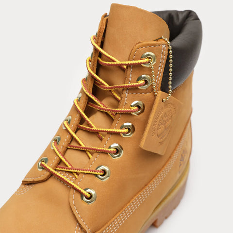 Premium 6 In Lace Waterproof Boot Wheat