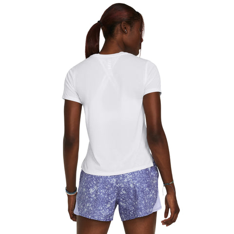 UA Launch Shortsleeve White | Reflective