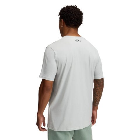 UA M LC Strip Logo SS Green