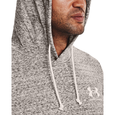 UA Rival Terry LC HD Onyx White | Grey