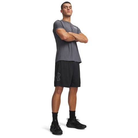 UA Tech Graphic Short Black | Graphite